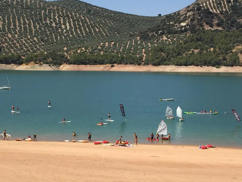 Hostel Centro De Ocio Alua Casa Rural Iznajar Lago De Andalucia Spanien